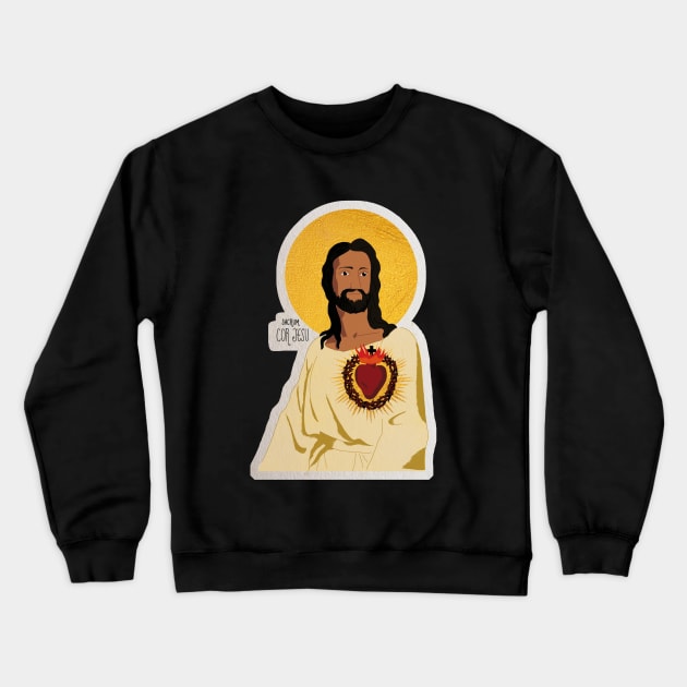 Holy heart of Jesus Crewneck Sweatshirt by Ô Bonne Mère